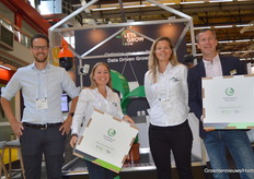 Peter Hendriks, Winny van Heijningen, Kim Helderman and Raymond Scheepens (LetsGrow.com)